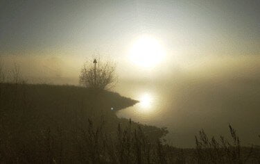 Stilte wandeling zonsopgang