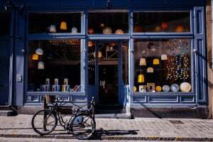 Blog ontmoeting in de winkel